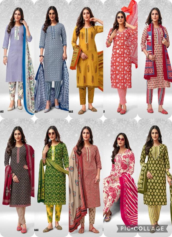 Deeptex Naya Andaaz Vol 5 Cotton Readymade Dress Catalog
